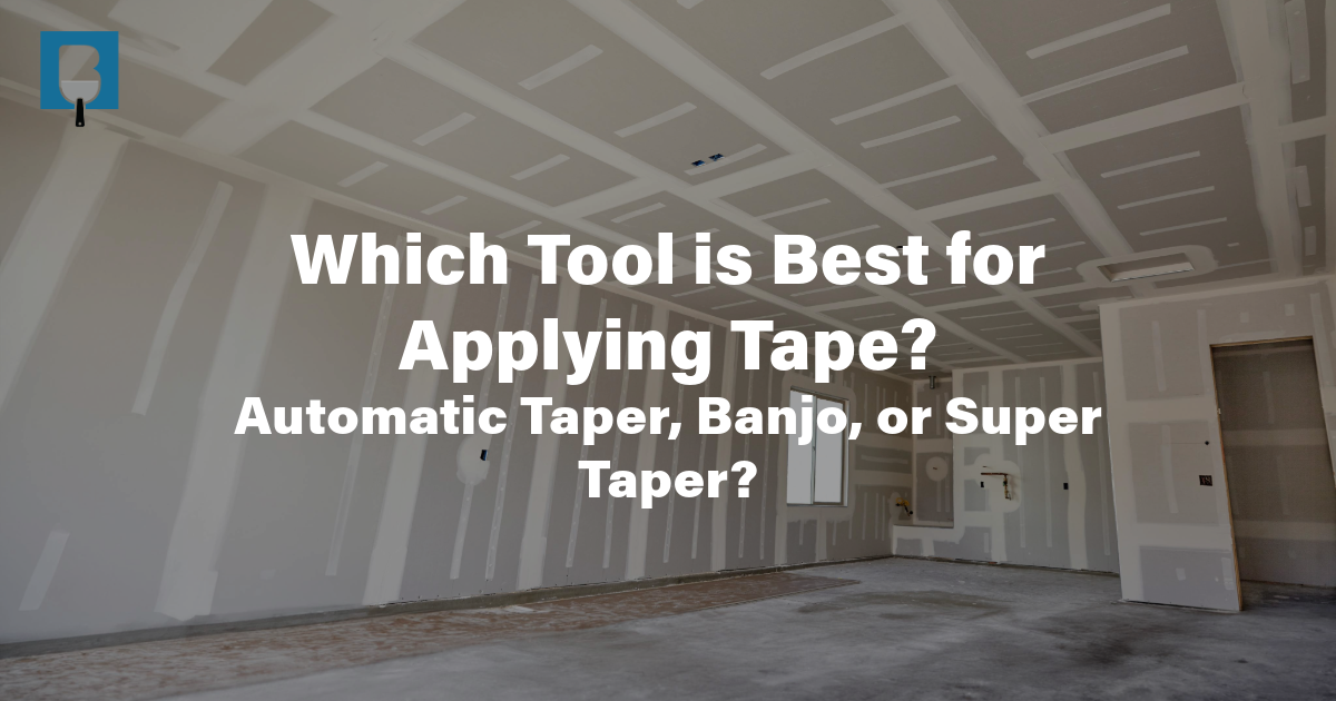 Which tool is best for applying tape?