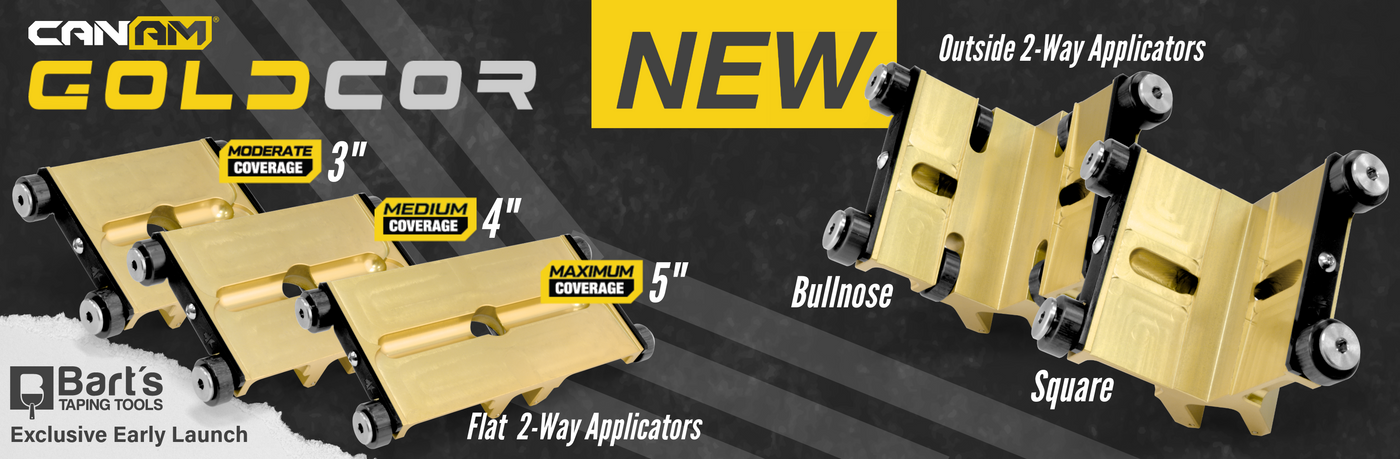 NEW Can Am GoldCor Applicators — New Flat Applicators and Outside Applicators
