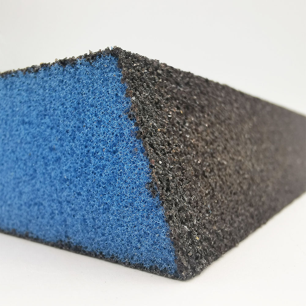 Bart's Own Blue Line Sanding Sponges Single Angle
