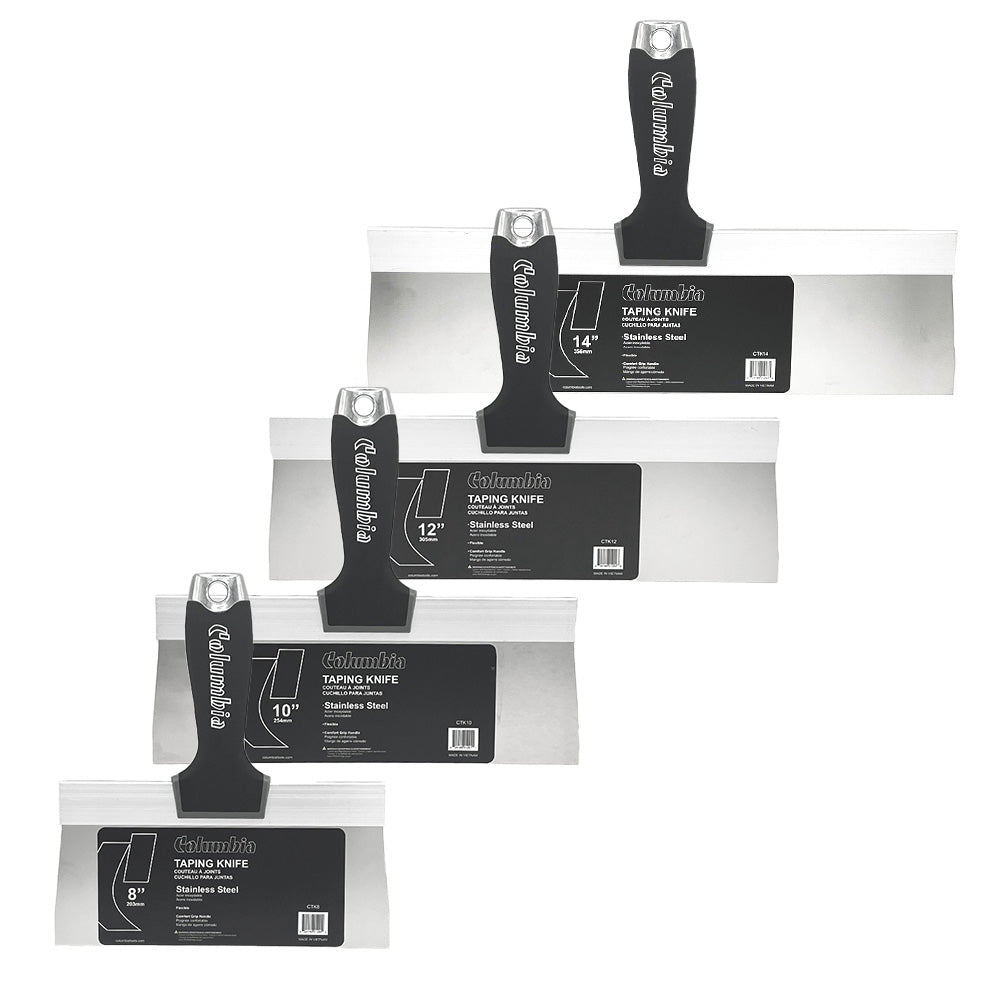 Columbia Stainless Steel Taping Knife Set