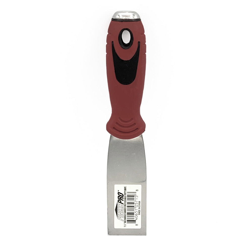 FinishPro Ergonomic Soft Grip Joint Knife w/ Hammer End