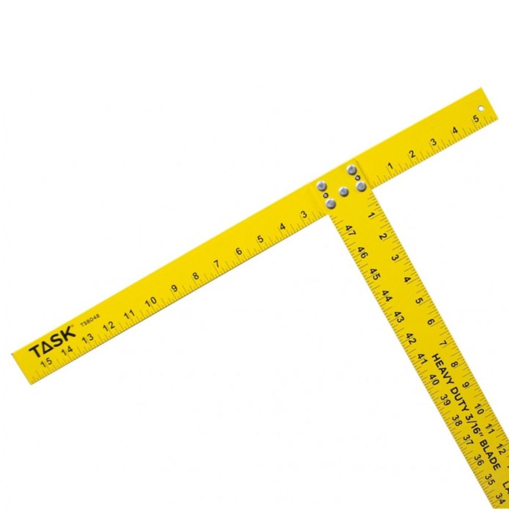 TASK 3/16" Heavy Duty Aluminum T-Square