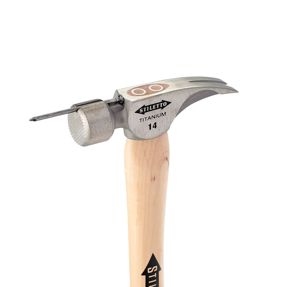 Stiletto 14oz Milled/Curved Hickory