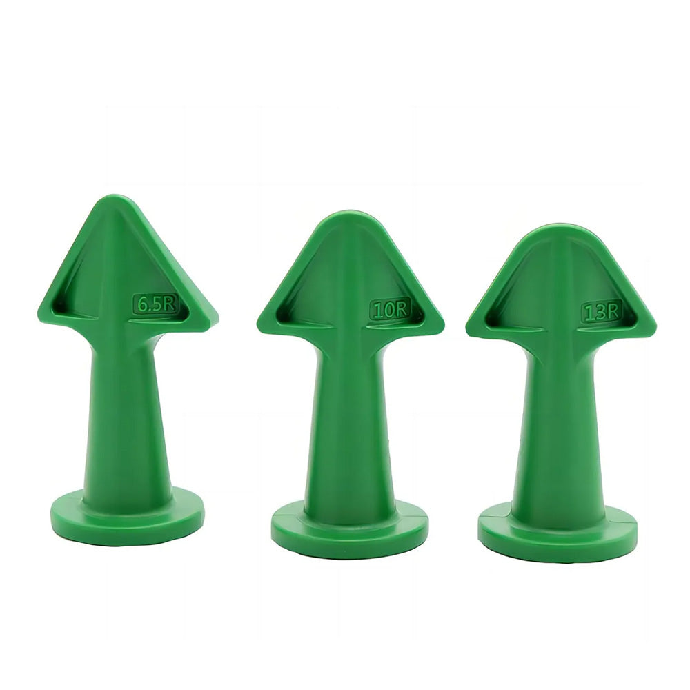 ToolTech Xpert Rubber Caulk & Grout Nozzle Applicator - 3pc