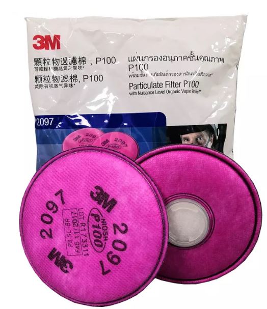 3M 2091 P100 Particulate Filters