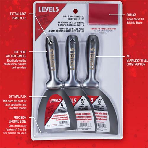 Level 5 Welded Stainless Steel Joint Knife Set