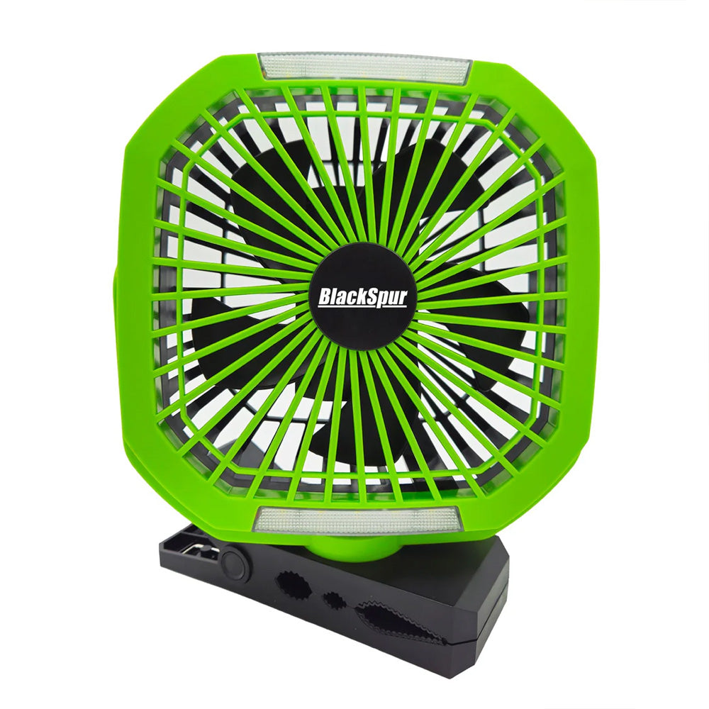 BlackSpur Dual-Function Work Light and Fan