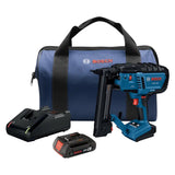 Bosch 18V Brushless Narrow Crown Stapler Kit w/2Ah