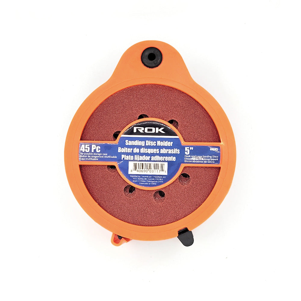 ROK 45-Piece 5 Inch Sanding Disc Holder