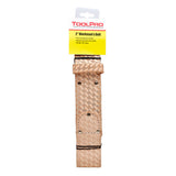 ToolPro 2 Inch Top Grain Textured Leather Tool Belt