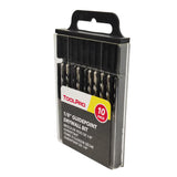 ToolPro 1/8 in. Piloted Down Spiral Cutout Bit - 10 Pack