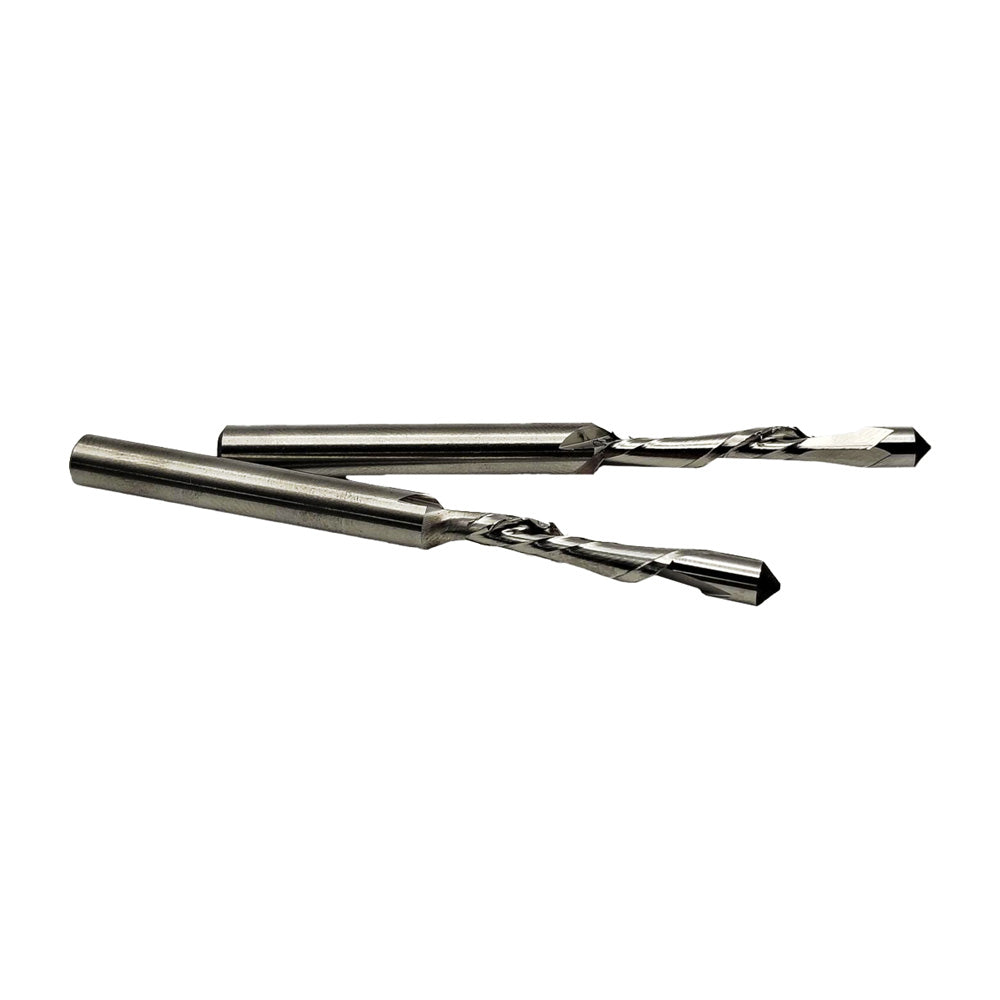 ToolPro 3/16 in. Piloted Down Spiral Cutout Bit - 10 Pack