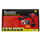 ToolTech Xpert 18V Cordless Caulking Gun - 300mL Cartridge Holder