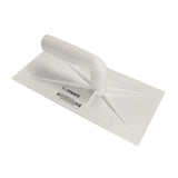 Wind-Lock White Plastic Texture Float w/ Plastic Handle
